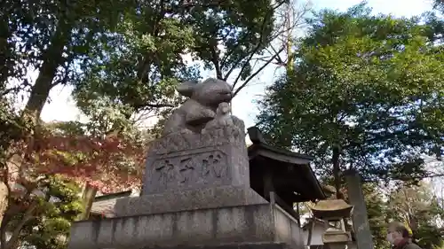 調神社の狛犬