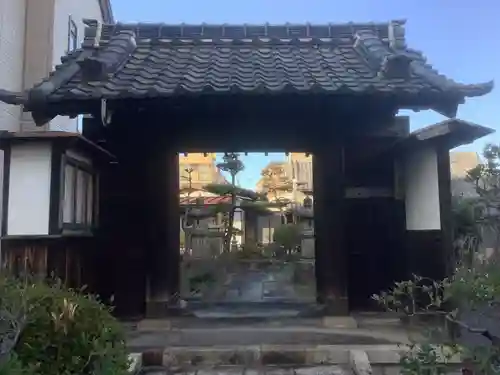 善福院の山門・神門