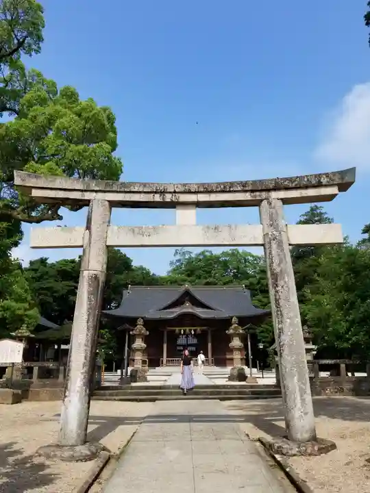 松江神社の鳥居