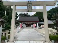 猪子石神明社の鳥居