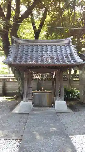 日吉浅間神社の手水