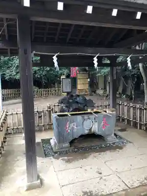 畑子安神社の手水舎
