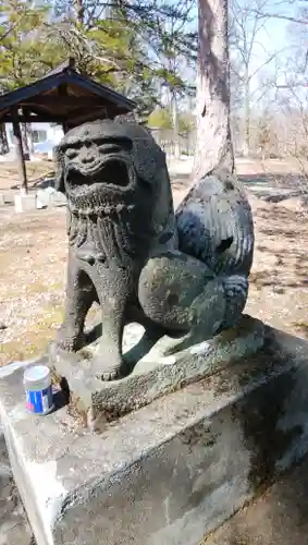 雨紛神社の狛犬