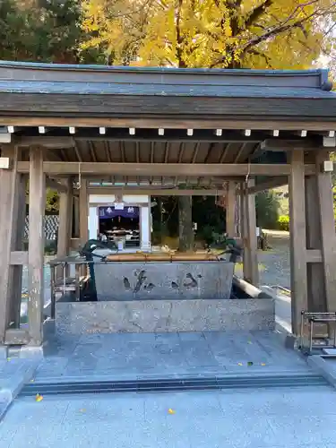 鎮國寺の手水舎