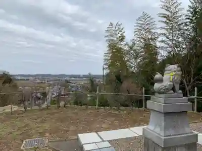 熊野神社の景色