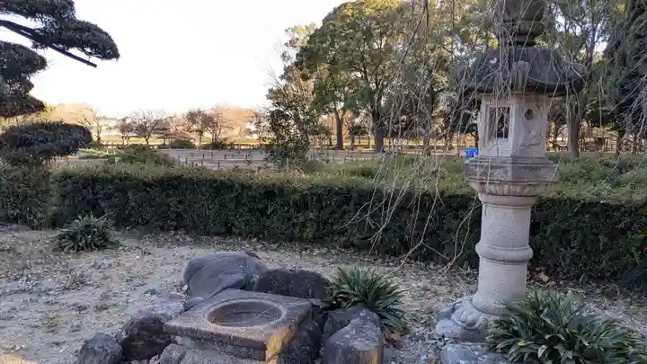 秋元神社の庭園