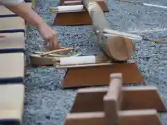 川田八幡神社のお祭り