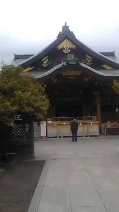 湯島天満宮の本殿・本堂