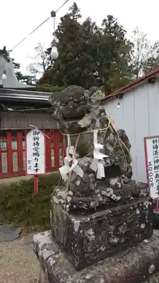 荒雄神社の狛犬