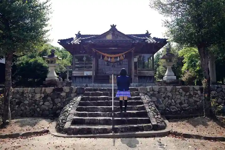 河邊神社の本殿・本堂