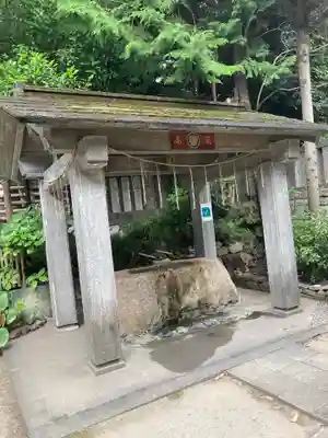 高來神社の手水舎