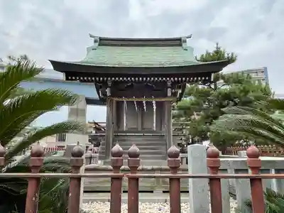 琵琶島神社の本殿・本堂