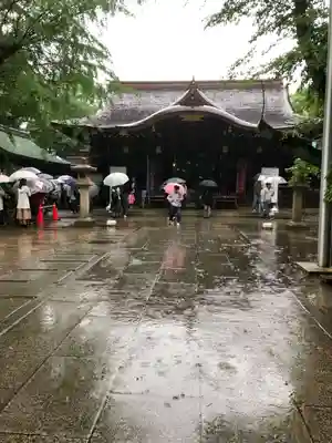 渋谷氷川神社の本殿・本堂