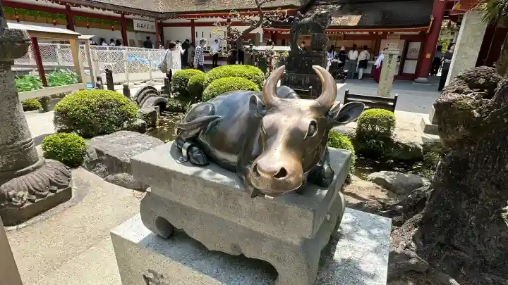 太宰府天満宮の像