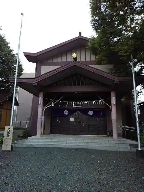 日野八坂神社の本殿・本堂