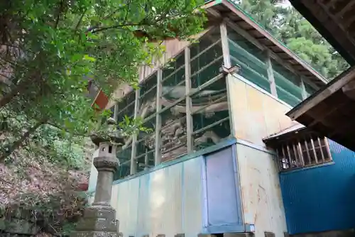 八幡神社（岩窪切岸城址）の本殿・本堂