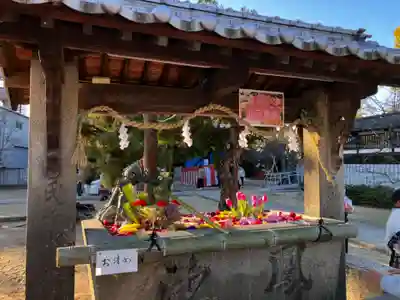 三津厳島神社の手水舎