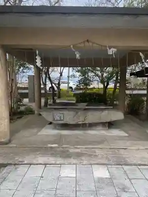 長野水神社の手水舎