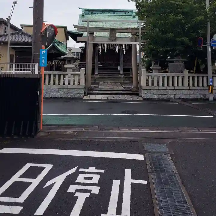水神社(富士見町)の鳥居