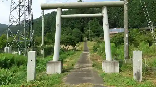 吉田鹿島神社の鳥居