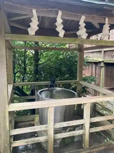 吉野水分神社（吉野町）の手水舎