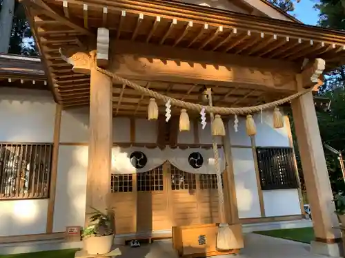 岩戸別神社の本殿