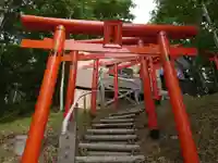 清田稲荷神社の鳥居