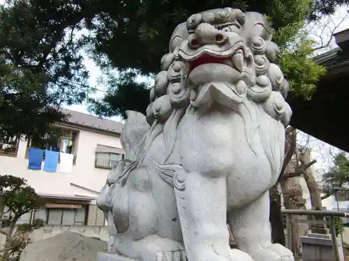 浅間神社の狛犬