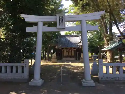 左内神社の鳥居