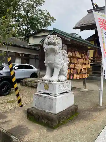 櫻岡大神宮の狛犬