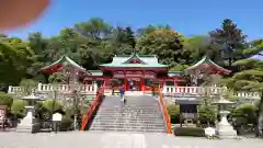 足利織姫神社の本殿