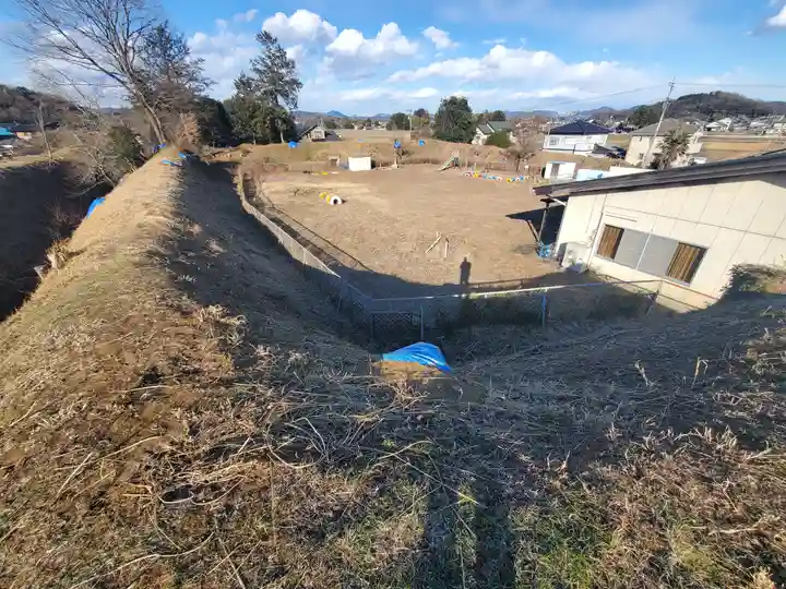 赤見城の祠跡(栃木県)