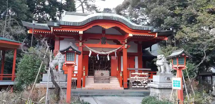 自由が丘熊野神社の本殿・本堂