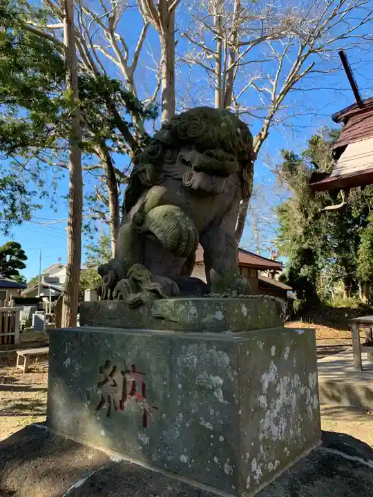 熊野神社の狛犬
