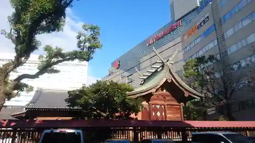 警固神社の本殿