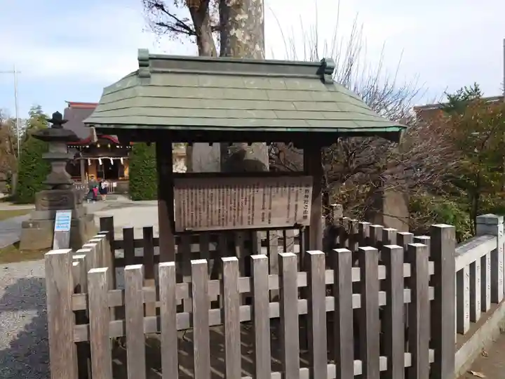 北野神社の歴史