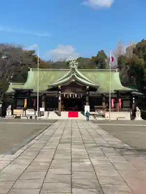 大阪護國神社の本殿・本堂