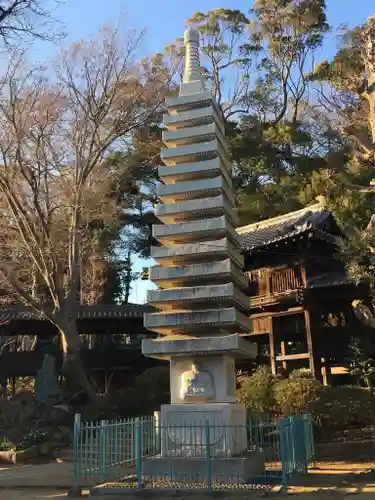 法華経寺の塔