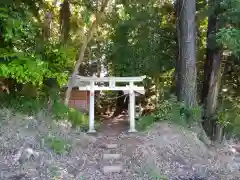 大六天王神社の鳥居