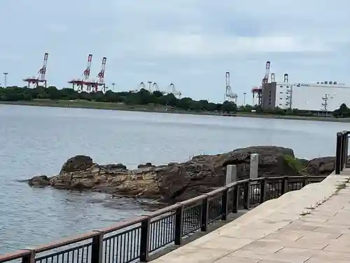 名島神社の周辺