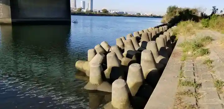 東八幡神社の周辺