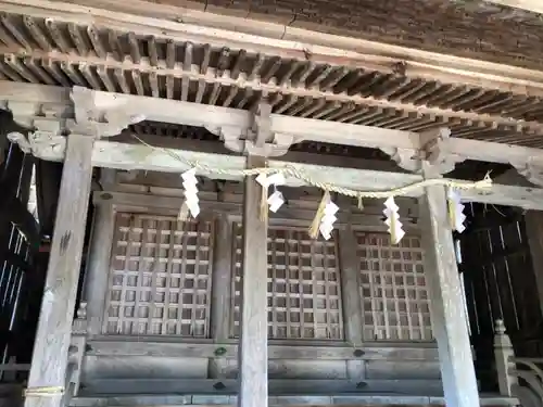 石桉比古比賣神社の本殿