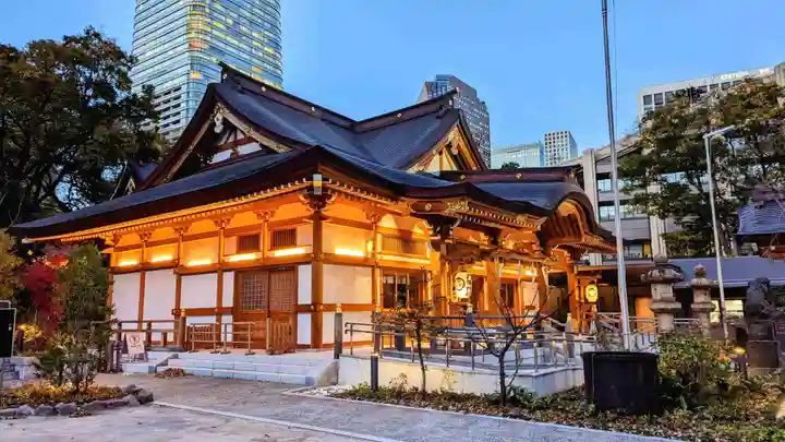 西久保八幡神社の本殿・本堂