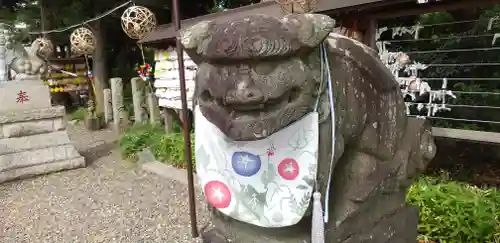 菊田神社の狛犬