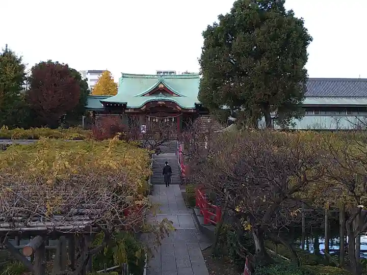 亀戸天神社の本殿・本堂