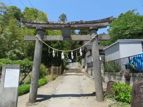 酒折宮の鳥居