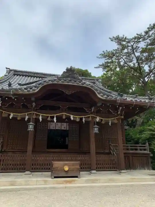 諏訪神社の本殿・本堂