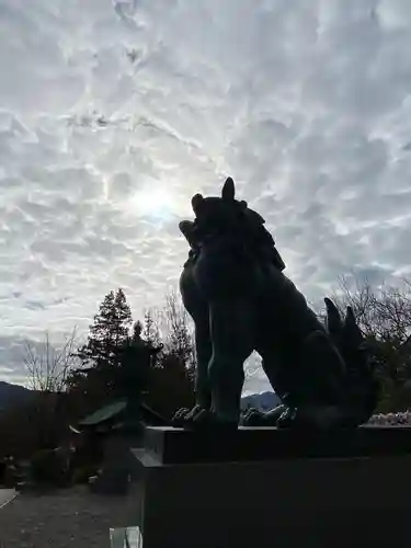 常陸国出雲大社の狛犬