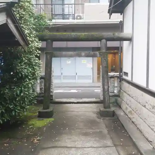 國領神社の鳥居