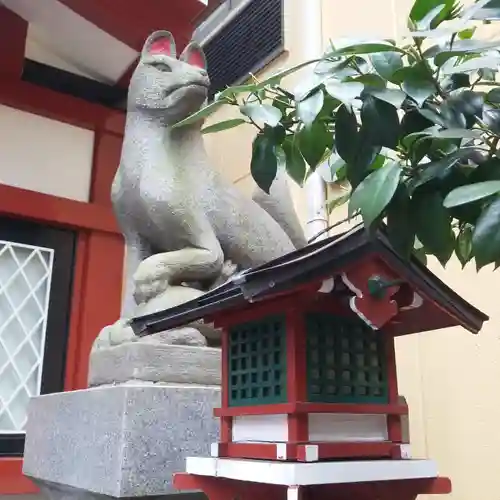 御宿稲荷神社の狛犬